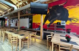 Restaurant de inchiriat 176mp utili, 230mp terasa si 8000mp teren langa Sebes