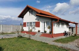 Casa noua 2 camere P+M cu toate utilitatile, 521 mp teren, 67.55 mp utili, 3 parcari, Ciugud