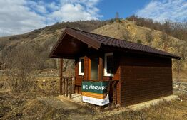 Teren intravilan cu căbănuță, 3797 mp, zona Valea Mănăstirii Râmeț