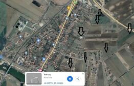 Teren intravilan 7 Loturi parcelate 50652 mp total Zona Partos