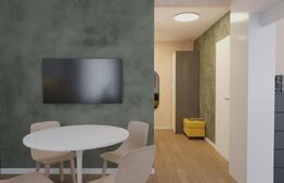 Apartamant 3 camere, 62mp, bloc nou, partial mobilat