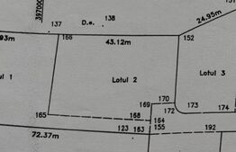 Teren intravilan 1279 mp, Teius - Galda de jos