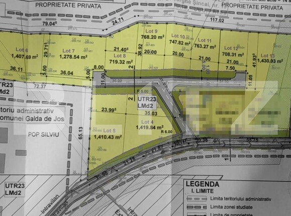 Teren de vânzare Exterior Nord - 143608TV | BLITZ Alba Iulia | Poza3