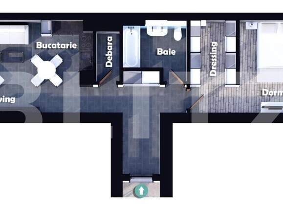 Apartament de vânzare 2 camere Central - 145361AV | BLITZ Alba Iulia | Poza3