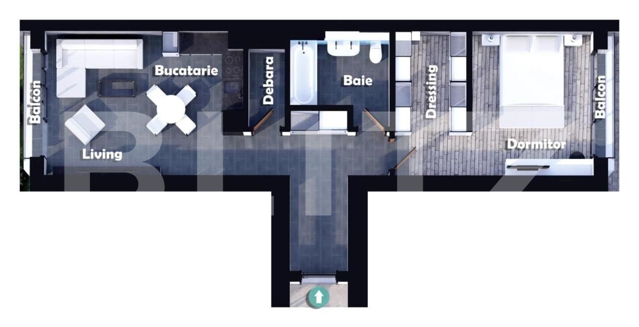 Apartament de vânzare 2 camere Central - 145361AV | BLITZ Alba Iulia | Poza3