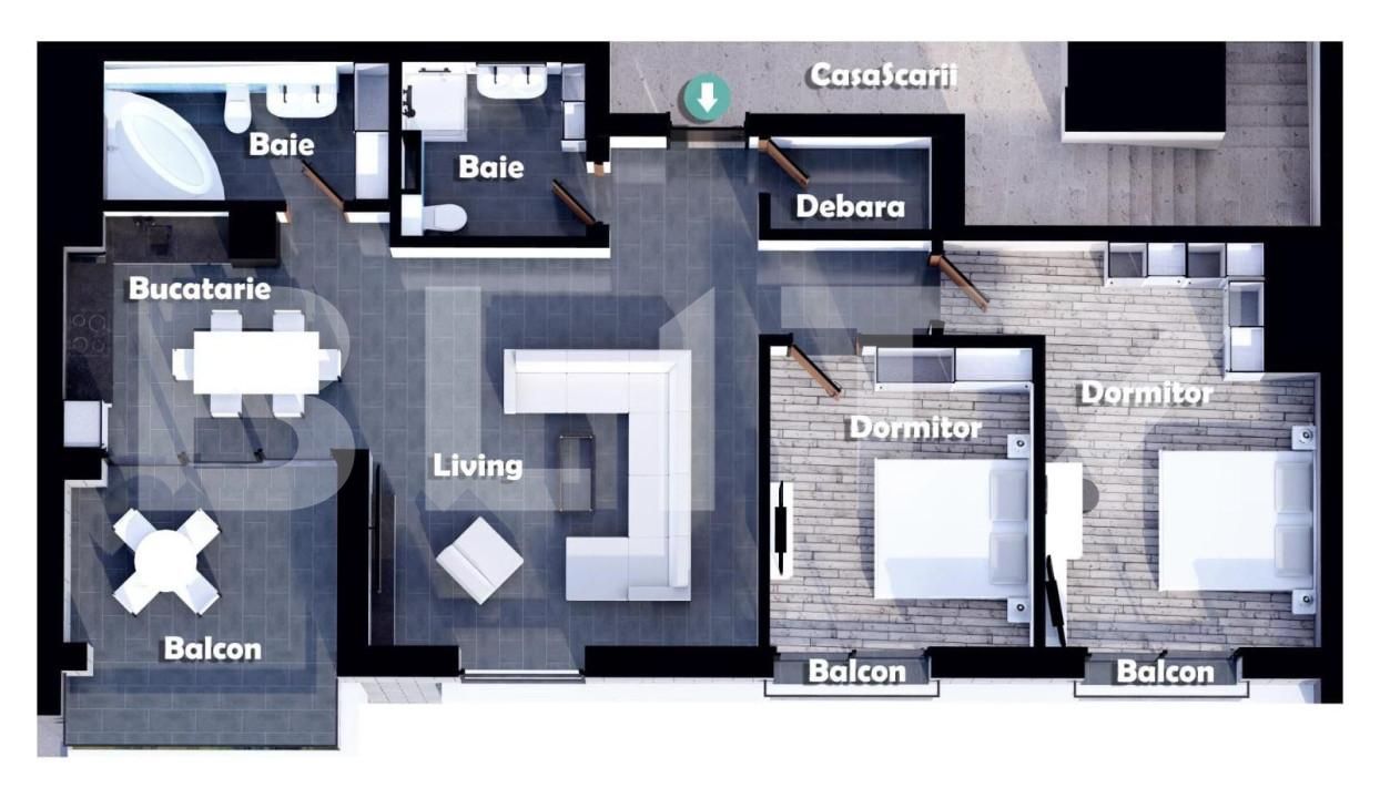 Apartament de vânzare 3 camere Central - 145363AV | BLITZ Alba Iulia | Poza3