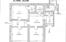 Proprietate unică, 2 locuințe și teren 1036 mp,ultracentral în Cetate