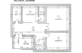Proprietate unică, 2 locuințe și teren 1036 mp,ultracentral în Cetate