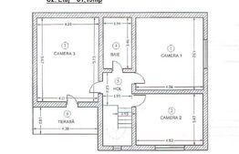 Proprietate unică, 2 locuințe și teren 1036 mp,ultracentral în Cetate