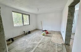 Casa semifinisata 3 camere, pivnita, teren 1198 mp, Paclisa