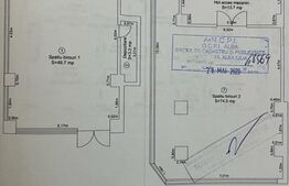 Spatiu comercial P+1 166mp zona centala