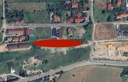 Teren intravilan 5600mp pt P+3 si 15 case insiruite in Cetate