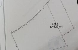 Teren intravilan, 522 mp, zona Arex, Grigore Antipa