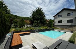 Vila cu piscina, Afacere la cheie, 900 mp teren, zona Sard - Ampoita