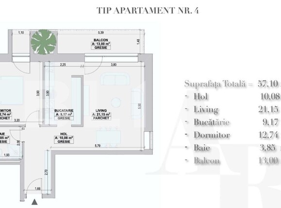 Apartament de vânzare 2 camere Cetate - 151590AV | BLITZ Alba Iulia | Poza4