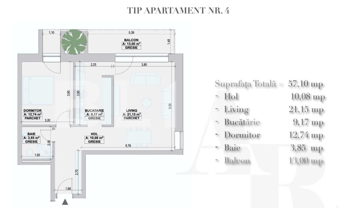 Apartament de vânzare 2 camere Cetate - 151590AV | BLITZ Alba Iulia | Poza4
