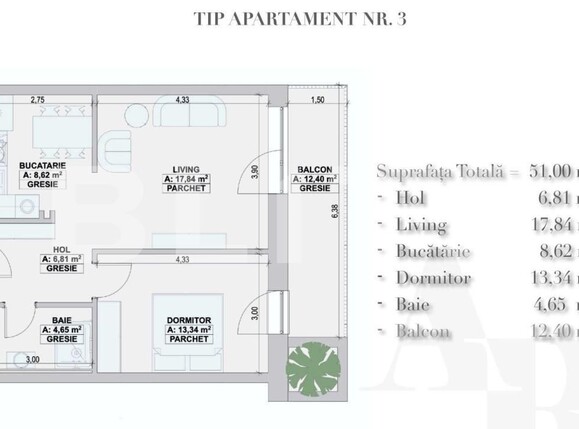 Apartament de vânzare 2 camere Cetate - 151591AV | BLITZ Alba Iulia | Poza4