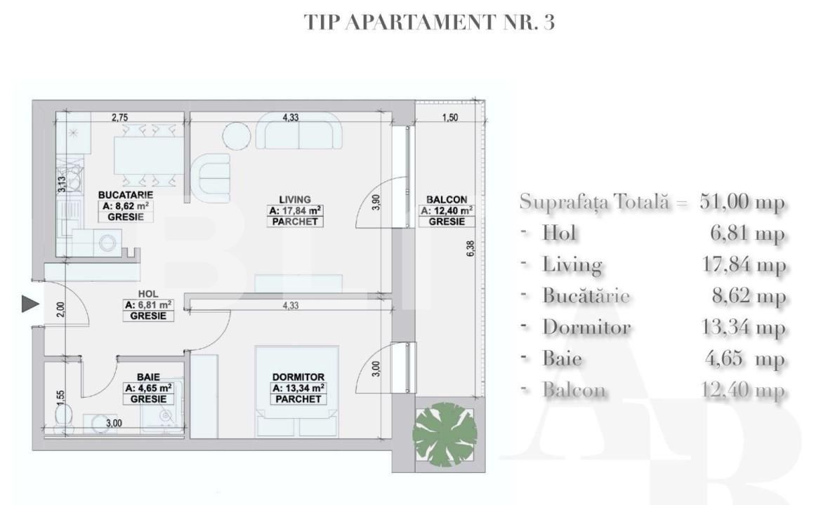 Apartament de vânzare 2 camere Cetate - 151591AV | BLITZ Alba Iulia | Poza4