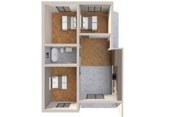 Apartament 4 camere, 71mp + 2 balcoane, Blaj