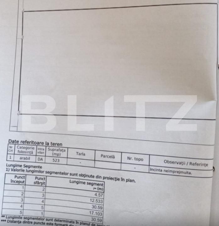 Teren de vânzare Partoș - 152082TV | BLITZ Alba Iulia | Poza3