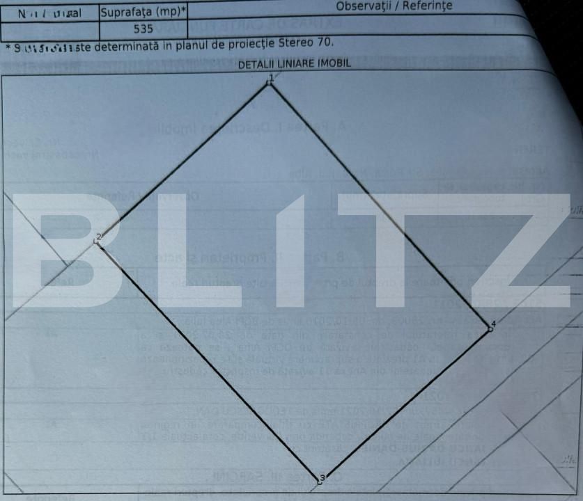 Teren de vânzare Micești - 154629TV | BLITZ Alba Iulia | Poza1