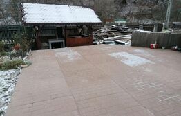 Casa in constructie si cabana, teren 1060 mp, Lunca Ampoitei 