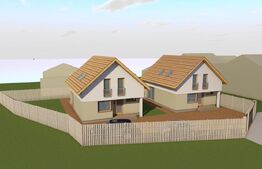 Casa individuala la rosu, 4 camere, 123 mp utili,345 mp teren, Arex