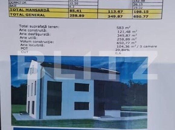 Casa de vânzare 5 camere Ultracentral - 160894CV | BLITZ Alba Iulia | Poza1