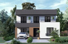 Casă individuală, 4 camere, 170 mp, zona-Recea