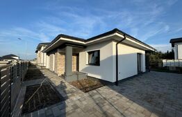 Casa individuala 5 camere semifinisata, 110mp utili, 372mp teren, zona-Kaufland