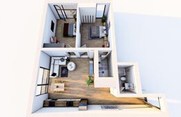 Apartament 3 camere, 73 mp,  zona exclusivistă Cetate