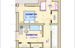 Casă individuală, modernă, 3 bai, 110 mp, în Micești