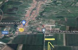 Teren extravilan, 800 mp, zona Bucerdea Vinoasă