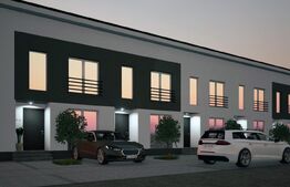 Casă înșiruită cu 3 camere, 110 mp utili, zona Ampoi 3