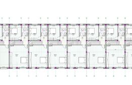 Patru case înșiruite cu 3 camere, 110 mp utili, zona Ampoi 3