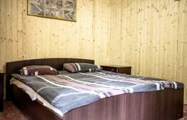 Complex turistic cu 8 cabane,25 de camere,sauna,jacuzzi,ciubar,Sugag