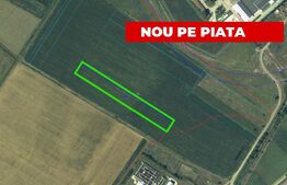 Teren extravilan de vanzare, 9512 mp, in vecinatatea fabricii Apulum - Partos 