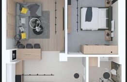 Apartament 2 camere, 57.80 mp, BLOC NOU în Sebes