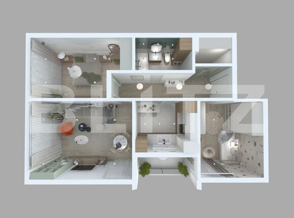 Apartament de vânzare 3 camere Sebeș - 167271AV | BLITZ Alba Iulia | Poza3