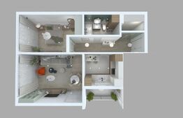 Apartament 2 camere, 55mp BLOC NOU, Sebes