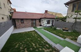 Casă cochetă cu curte, de inchiriat, cu 2 camere, 65 mp, zona Cetate