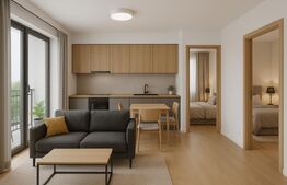 Apartament 3 camere, bloc nou, 59mp, zona Centru