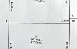 Teren intravilan, 500/508 mp, zona Ampoi 3 - AREX