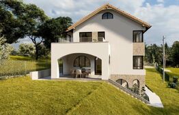 Casa de vacanta pretabila pentru pensiune,8 camere,307 mp utili,Cheile Cibului