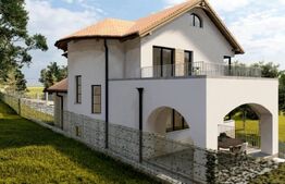 Casa de vacanta pretabila pentru pensiune,8 camere,307 mp utili,Cheile Cibului
