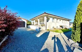 Casă elegantă, design mediteranean, demisol + parter, garaj, 1200 mp teren