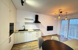 Apartament modern cu 2 camere, cu o suprafață de 46 mp, situat în zona Brândușei