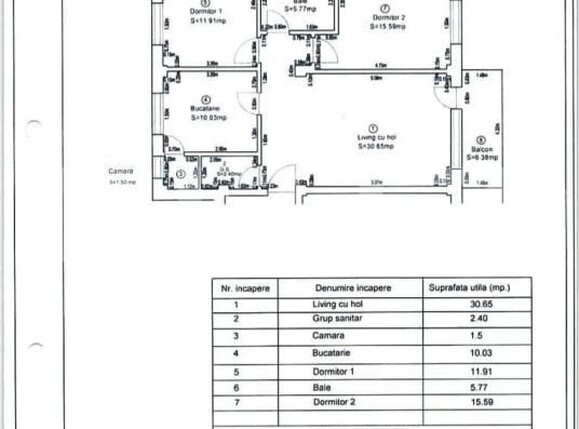 Apartament de vânzare 3 camere Sud - 185366AV | BLITZ Alba Iulia | Poza1