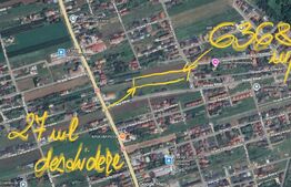 Teren intravilan, 6368 mp, zona Cetate - Penny Micesti