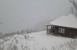 Cabana superbă din bârne de lemn, zona montana – Șugag